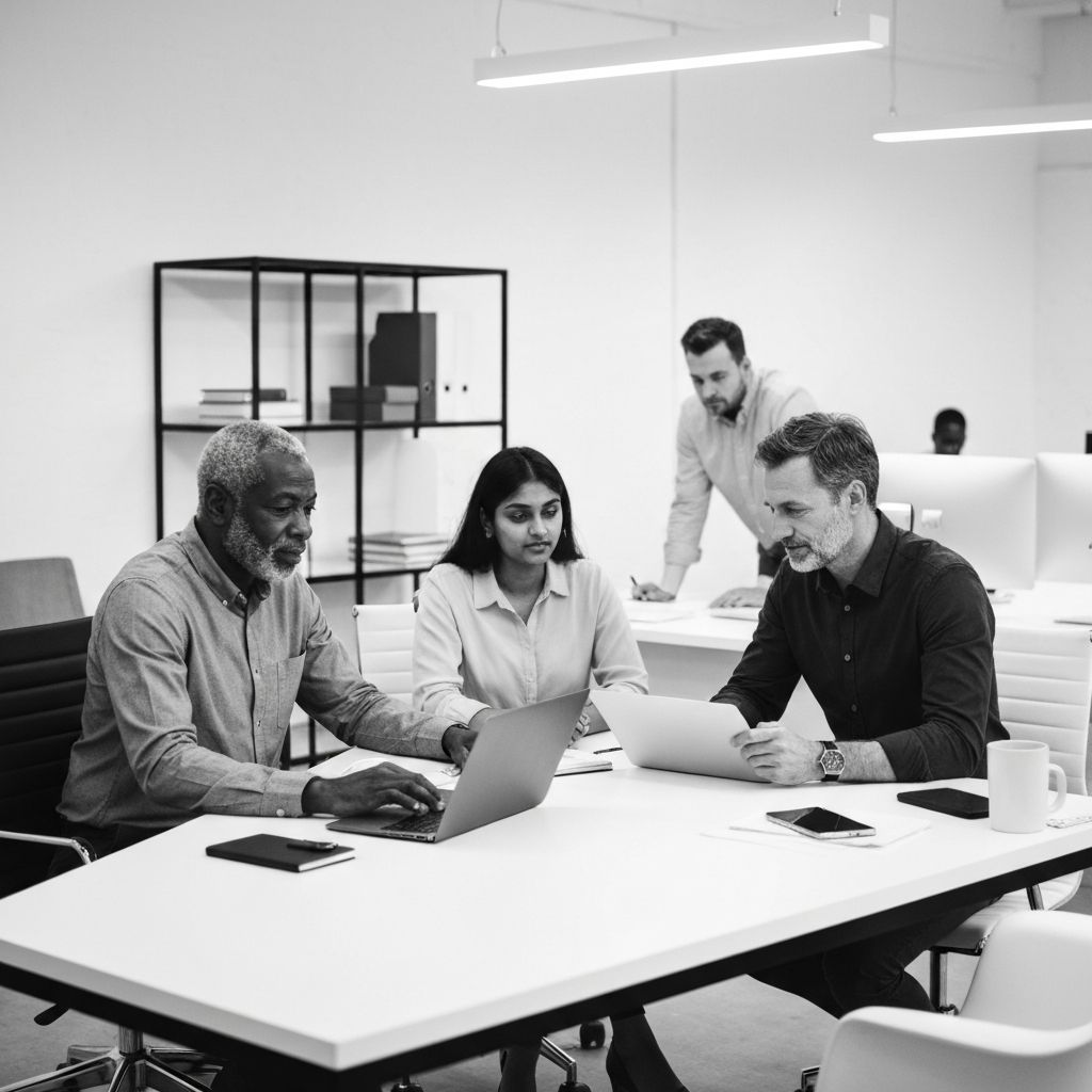 Founders collaborating